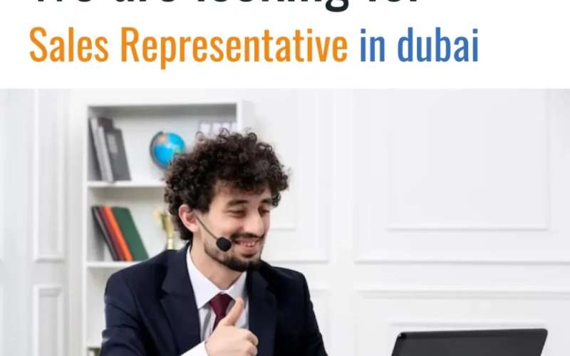 Sales Representative jobs in Dubai : Apply Now